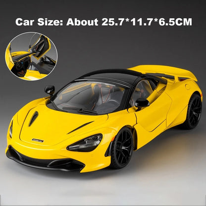 1:18 McLaren 720S Diecast Model Car – Premium Alloy Collectible with Detailed Interior & Opening Doors