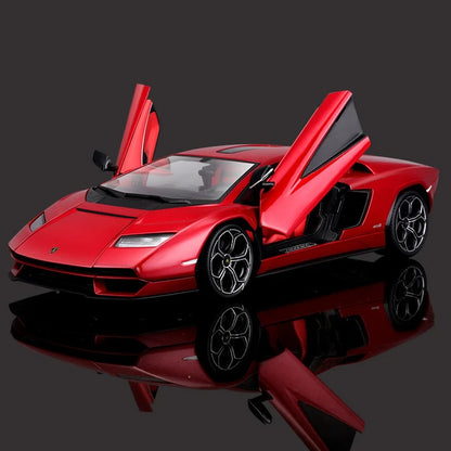 Lamborghini Countach LPI 800-4 1:18 Diecast Model Car – Premium Alloy Collectible with Opening Parts