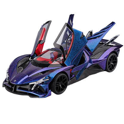 1:18 Apollo Project EVO Diecast Racing Car Model – Light & Sound