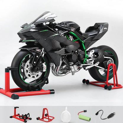 1:6 Kawasaki H2R Ultimate Collector's Edition - Bootable Engine Sound & Mist Spray