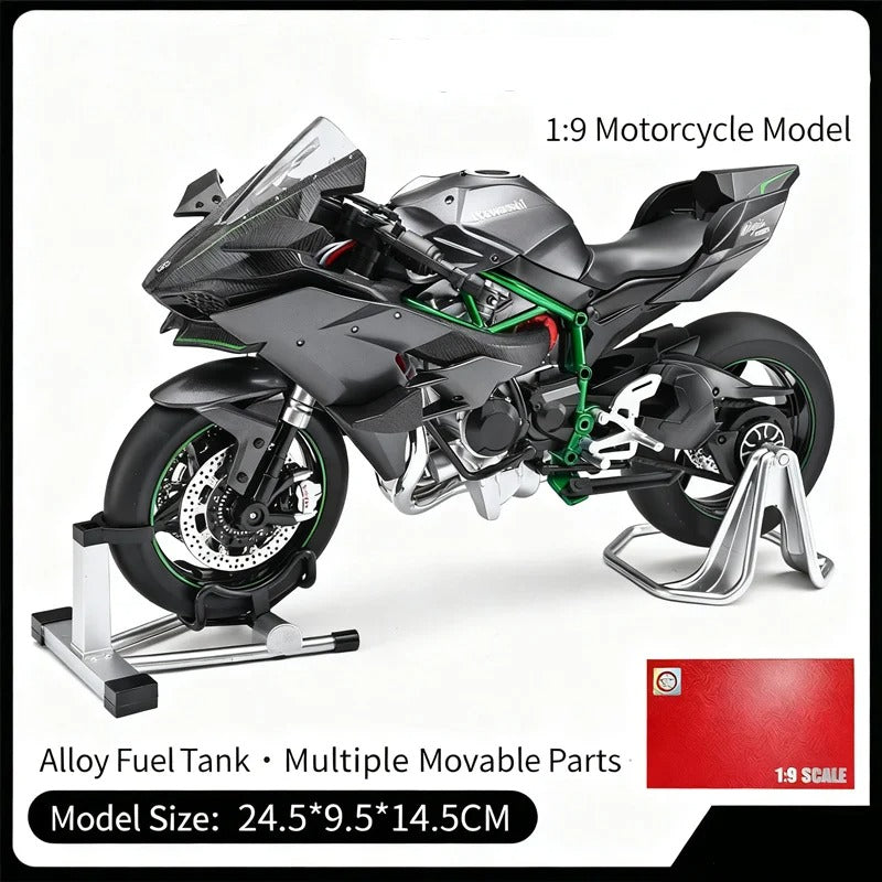 1:9 Kawasaki H2R Spray Diecast Bike