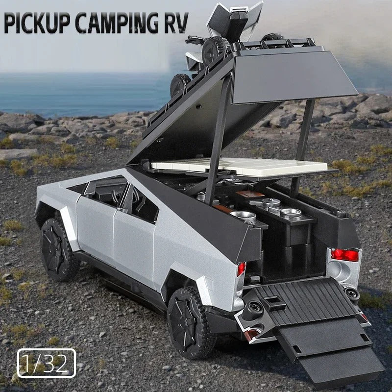 1:32 Tesla Cybertruck RV Diecast Model Car