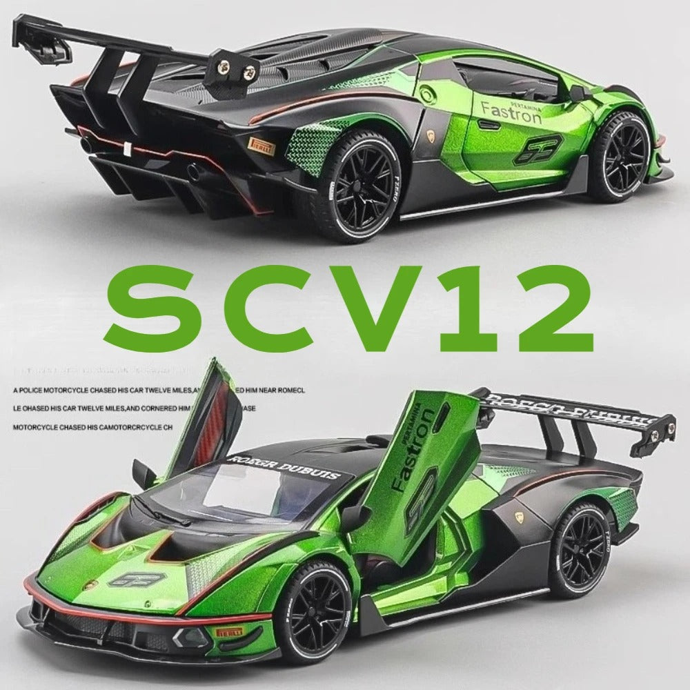 1:24 Lamborghini SCV12 Diecast Model Car