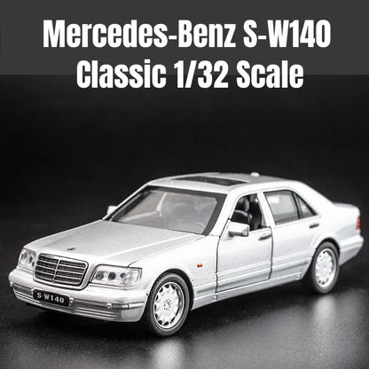 1:32 Mercedes-Benz S-Class W140 Diecast Model Car