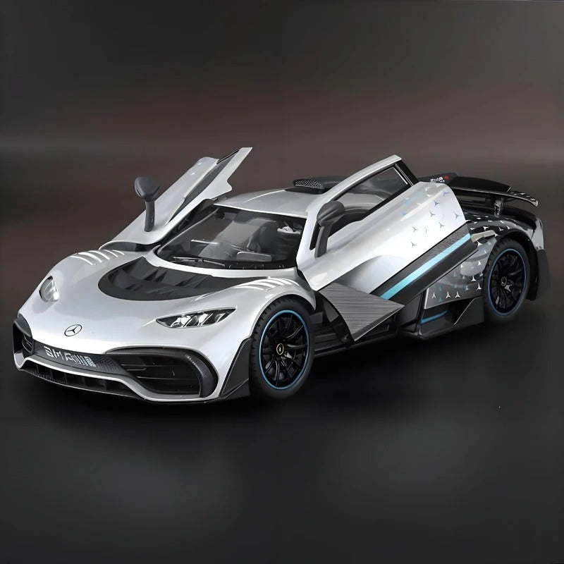 1:18 Mercedes-AMG ONE Diecast Model Car with Sound & Light