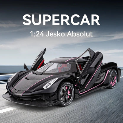 1:24 Koenigsegg Jesko Absolut Diecast Model Car image 2