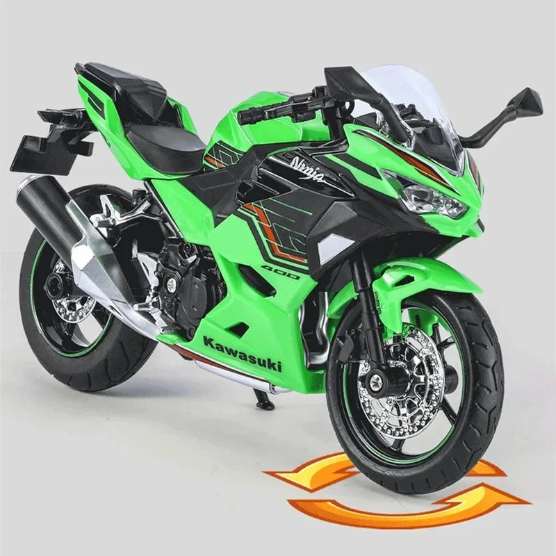 1:12 Kawasaki Ninja 400 Alloy Model with Sound & Light