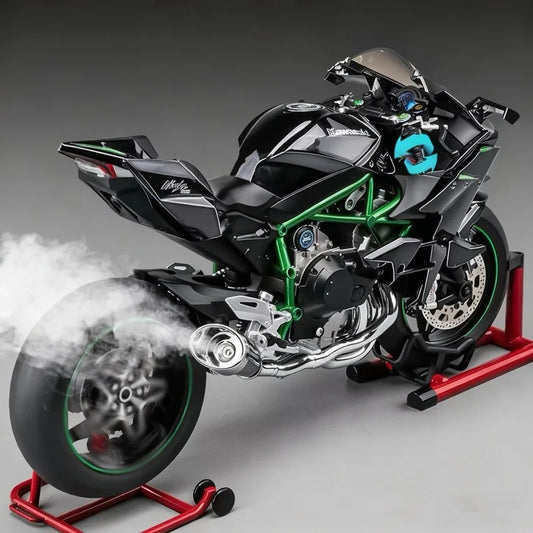 1/9 Kawasaki H2R Diecast – Lights, Sound & Spray