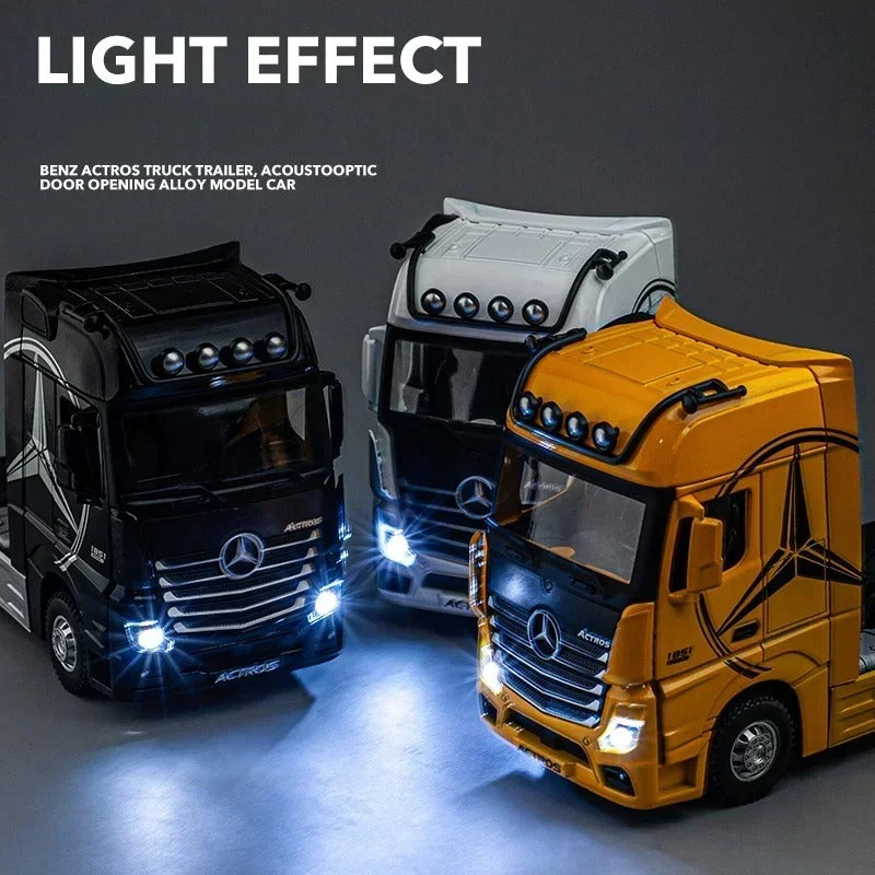 1:36 Mercedes-Benz Actros Diecast Truck Head Model