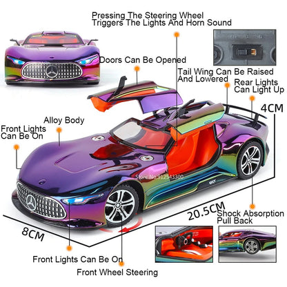 1:24 Mercedes-AMG Vision Gran Turismo diecast model - gallery view 3