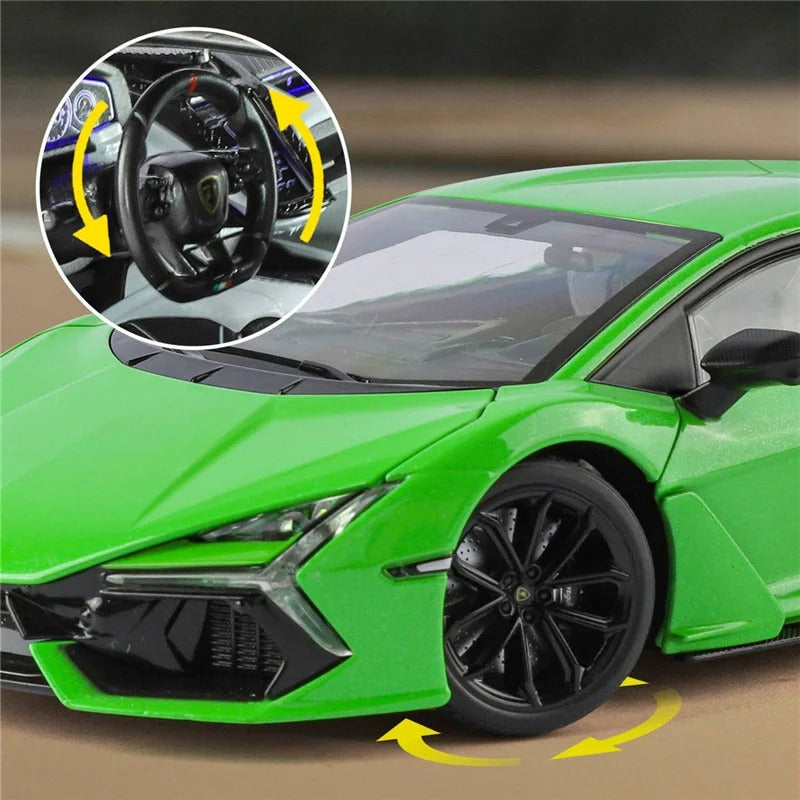 1/18 Lamborghini Revuelto (2025) Diecast Car w/ Sound & Light
