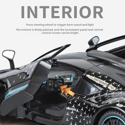 1:18 Mercedes-AMG ONE Diecast Model Car with Sound & Light