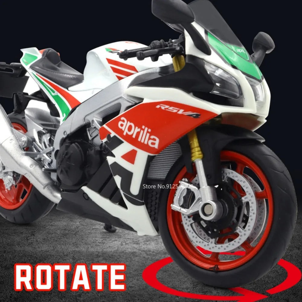 1/12 Scale Aprilia RSV4 RR1000 Die-cast Model