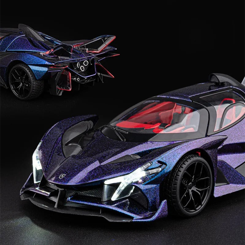 1:18 Apollo Project EVO Diecast Racing Car Model – Light & Sound