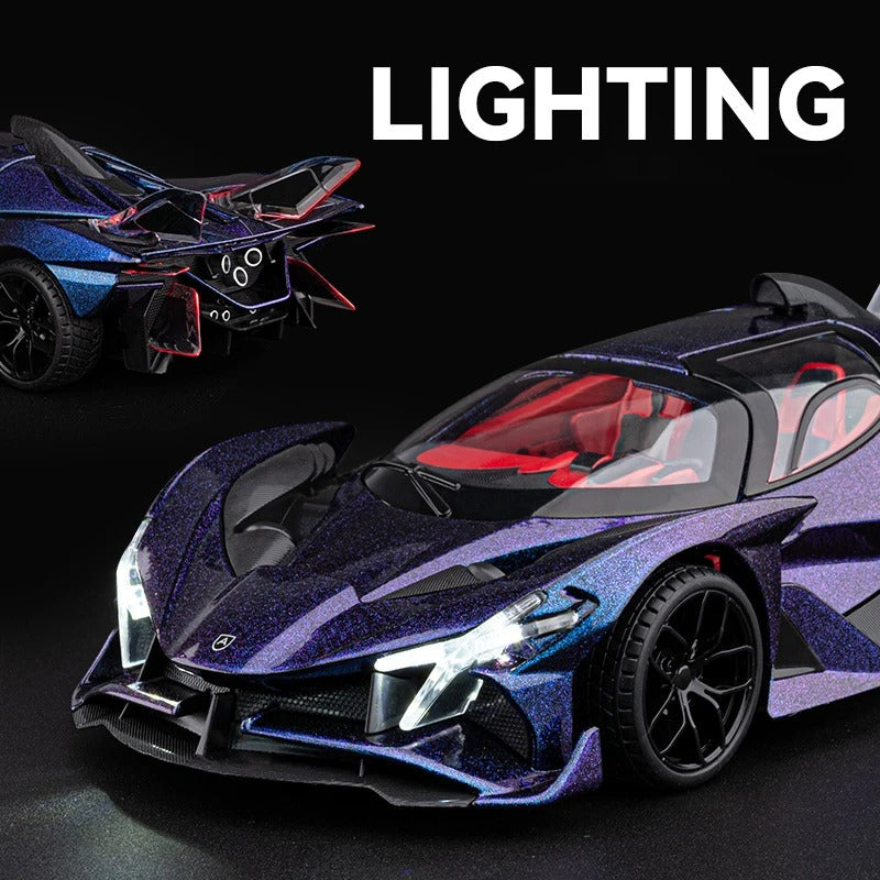 1:18 Apollo Project EVO Diecast Supercar Model – Premium Alloy Collectible Display Car