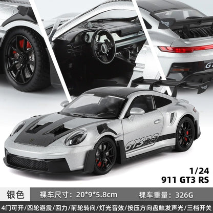 1:24 Porsche 911 GT3 RS Diecast Model Car image 5