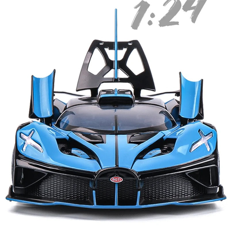 1:24 Bugatti Bolide Diecast Model Car with Sound & Lights image 5