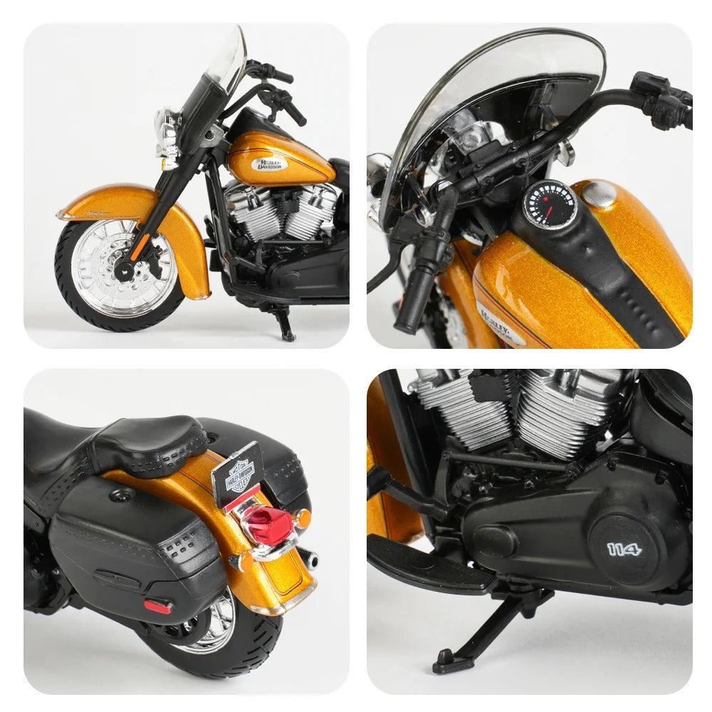 1:18 Harley Davidson 2023 Heritage Classic Diecast Motorcycle Model