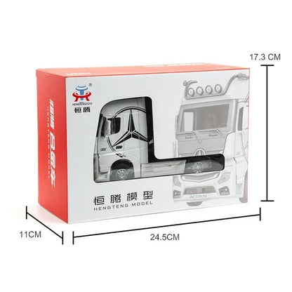 1:36 Mercedes-Benz Actros Diecast Truck Head Model