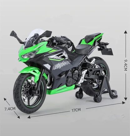 1:12 Kawasaki Ninja 400 Alloy Model with Sound & Light