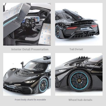 1:18 Mercedes-AMG ONE Diecast Model Car with Sound & Light