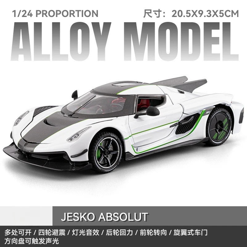 1:24 Koenigsegg Jesko Absolut Diecast Model Car image 6