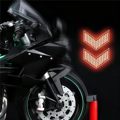 Kawasaki H2R Spray 1:9 Diecast Motorcycle Model with Sound & Lights