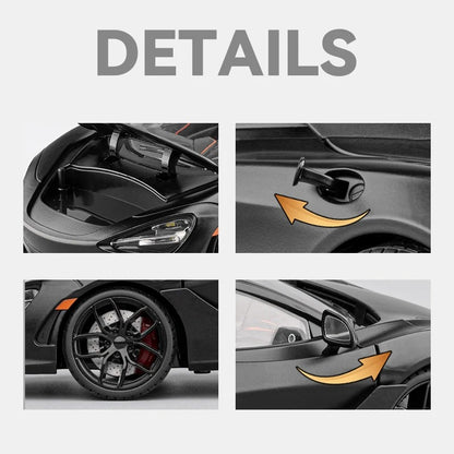 1:18 McLaren 720S Diecast Model Car – Premium Alloy Collectible with Detailed Interior & Opening Doors