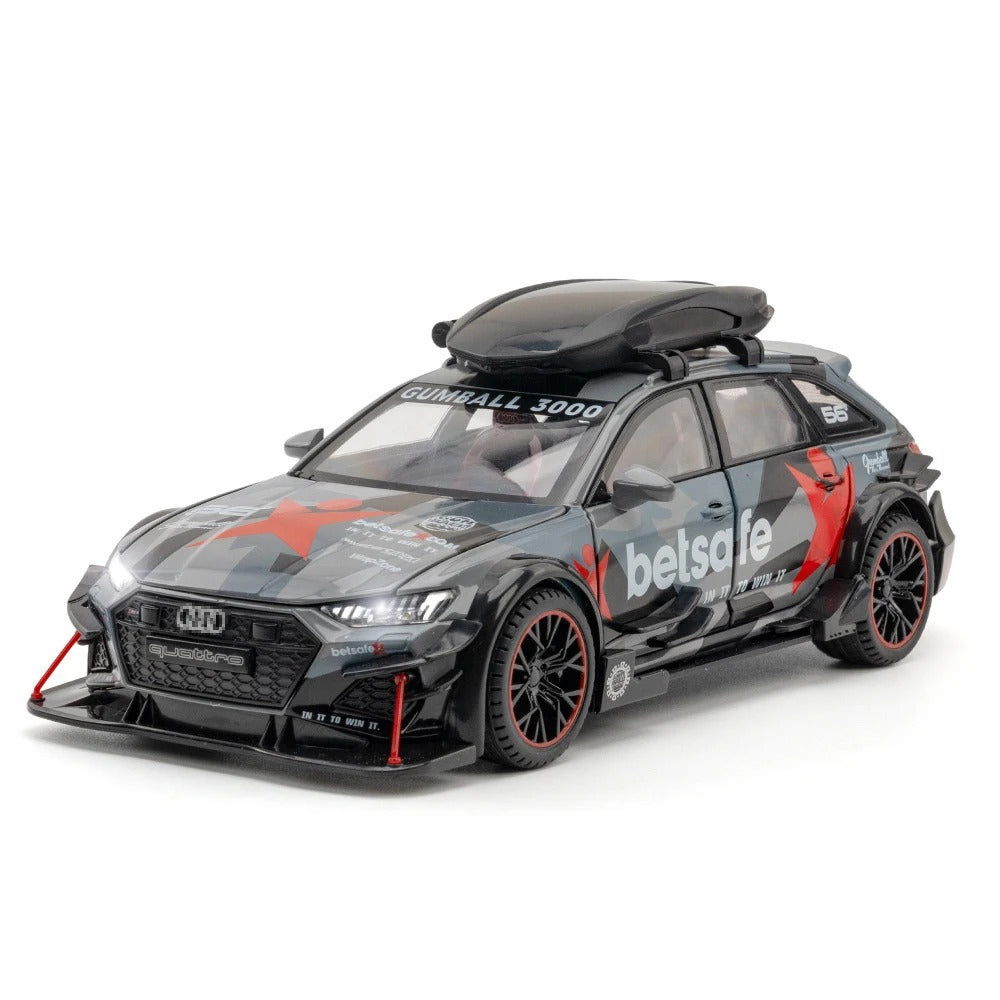 1:24 Audi RS6 Modified Diecast Model Car