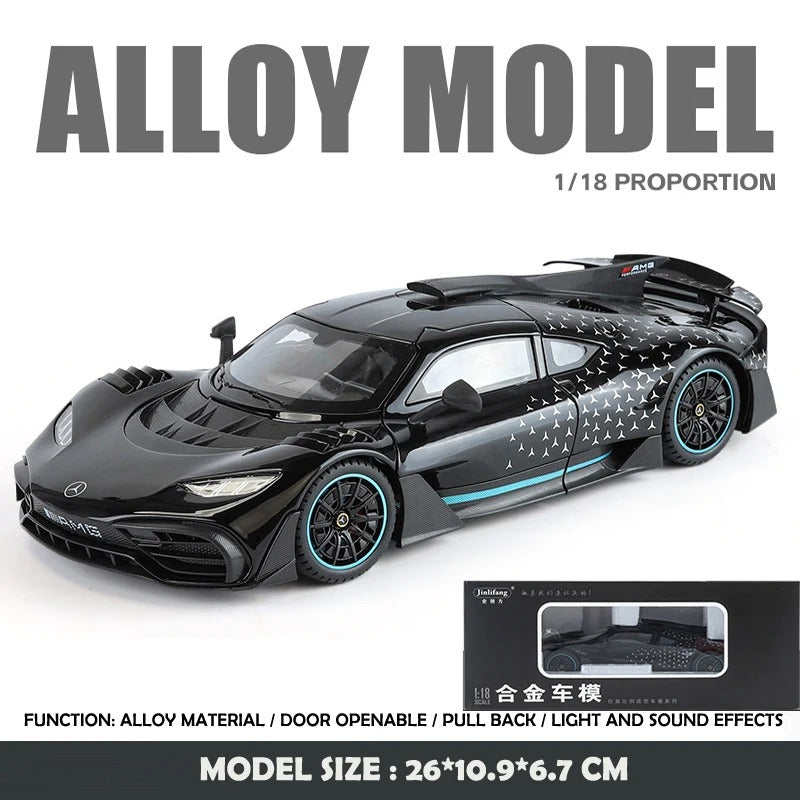1:18 Mercedes-AMG ONE Diecast Model Car image 7