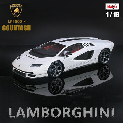 Lamborghini Countach LPI 800-4 1:18 Diecast Model Car – Premium Alloy Collectible with Opening Parts