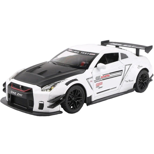 1:24 Nissan GT-R Diecast Model Car – R34/R35 Ares Edition