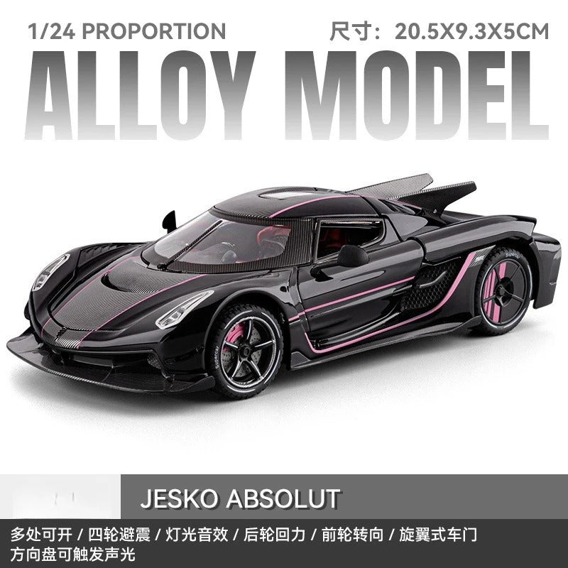 1:24 Koenigsegg Jesko Absolut Diecast Model Car image 7