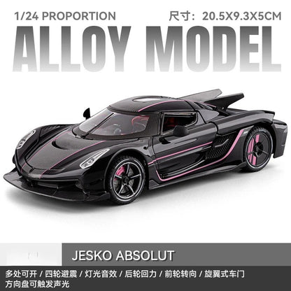 1:24 Koenigsegg Jesko Absolut Diecast Model Car image 7