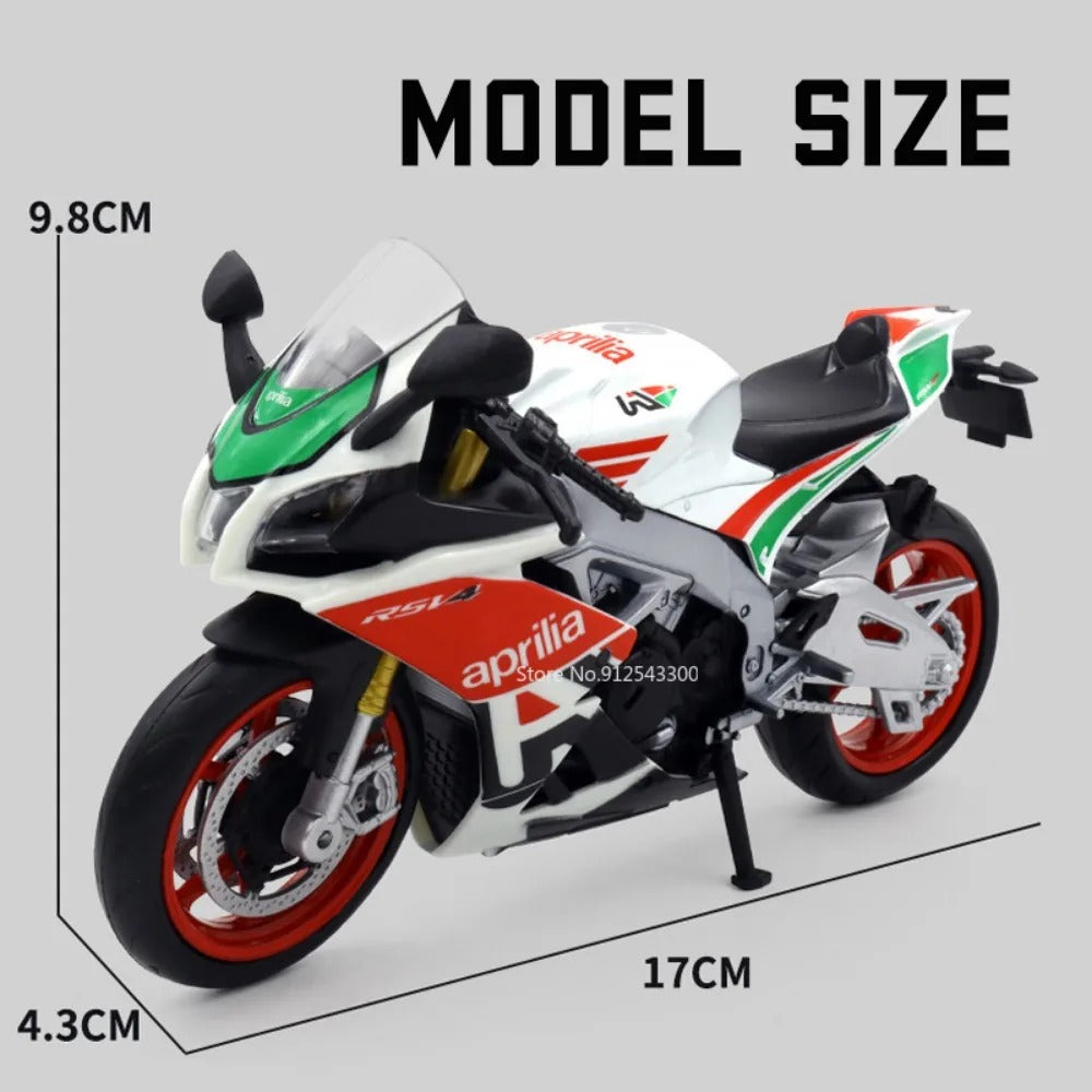 1/12 Scale Aprilia RSV4 RR1000 Die-cast Model