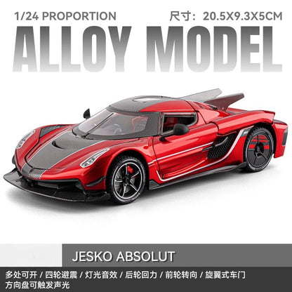 1:24 Koenigsegg Jesko Absolut Diecast Model Car image 8
