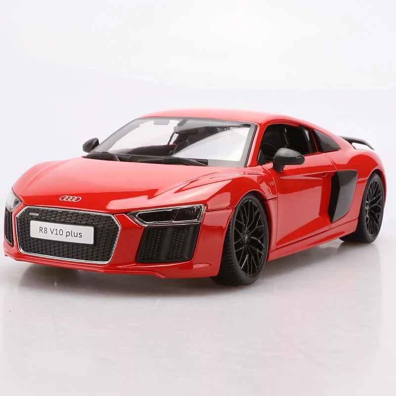 1:18 Audi R8 V10 Plus Diecast Model Car image 8
