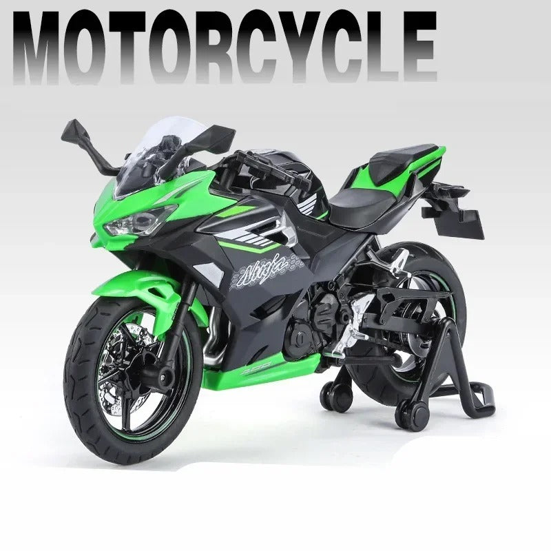 1:12 Kawasaki Ninja 400 Alloy Model with Sound & Light