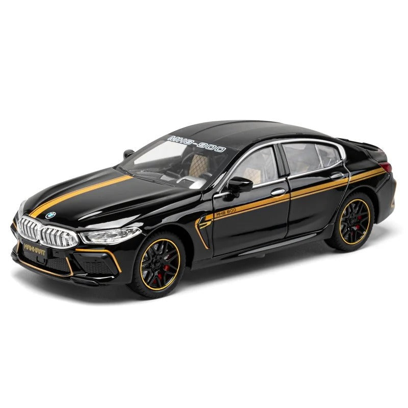 1:24 BMW M8 MH8 Diecast Supercar with Lights & Sound