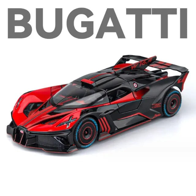 1:24 Bugatti Bolide Diecast Model Car with Sound & Lights image 8