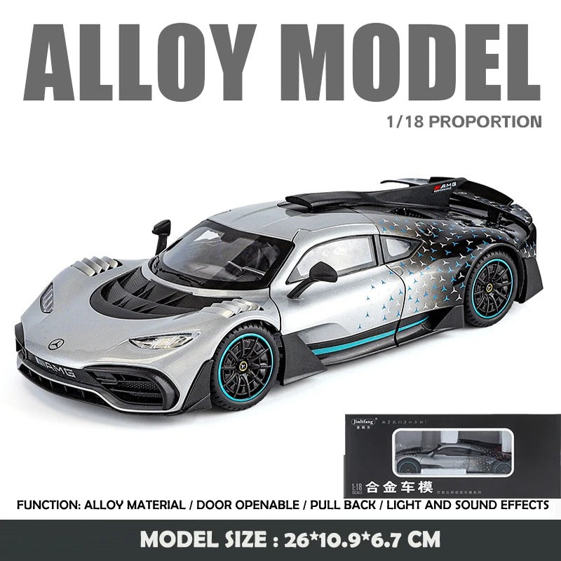 1:18 Mercedes-AMG ONE Diecast Model Car image 8