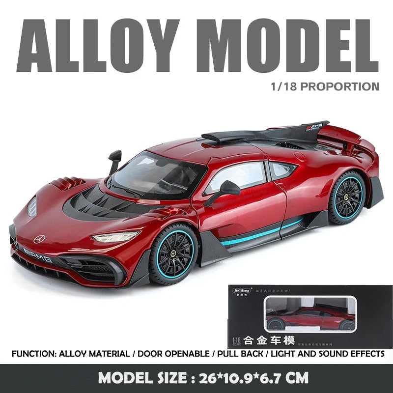 1:18 Mercedes-AMG ONE Diecast Model Car image 9