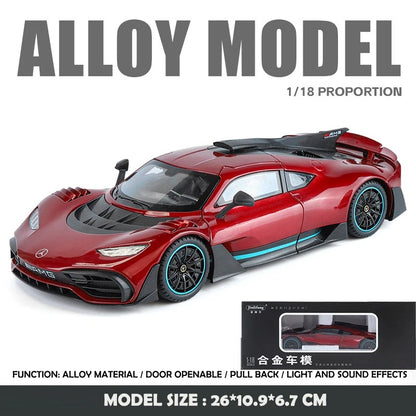 1:18 Mercedes-AMG ONE Diecast Model Car image 9