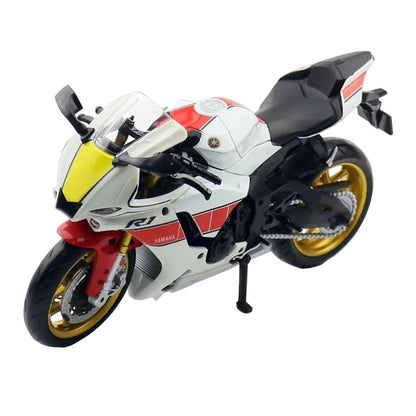 1/12 Scale Yamaha YZF-R1M Die-cast Motorcycle Model
