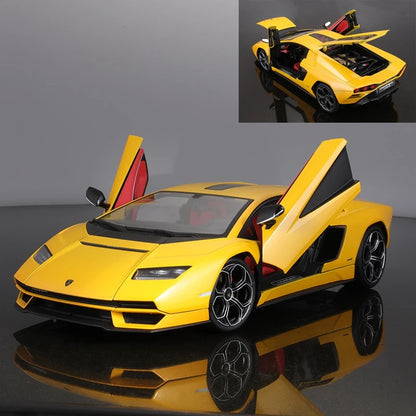 Lamborghini Countach LPI 800-4 1:18 Diecast Model Car – Premium Alloy Collectible with Opening Parts
