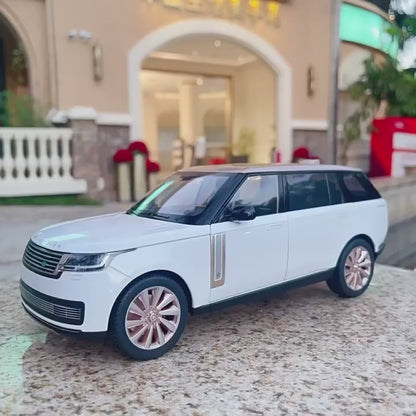 1:18 Range Rover Alloy Diecast SUV Model w/ Sound & Lights